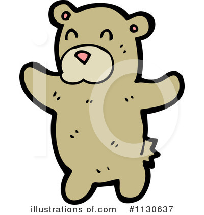 Royalty-Free (RF) Bear Clipart Illustration by lineartestpilot - Stock Sample #1130637
