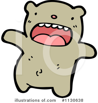 Royalty-Free (RF) Bear Clipart Illustration by lineartestpilot - Stock Sample #1130638
