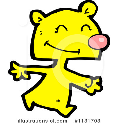 Royalty-Free (RF) Bear Clipart Illustration by lineartestpilot - Stock Sample #1131703