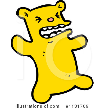 Royalty-Free (RF) Bear Clipart Illustration by lineartestpilot - Stock Sample #1131709