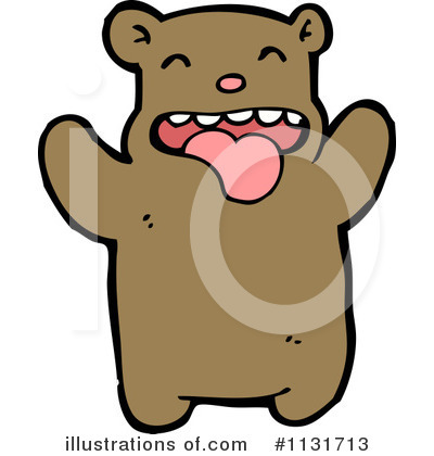 Royalty-Free (RF) Bear Clipart Illustration by lineartestpilot - Stock Sample #1131713
