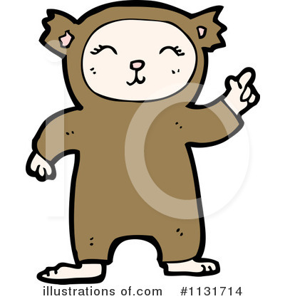 Royalty-Free (RF) Bear Clipart Illustration by lineartestpilot - Stock Sample #1131714