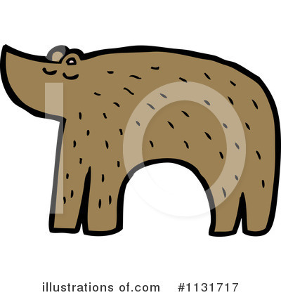 Royalty-Free (RF) Bear Clipart Illustration by lineartestpilot - Stock Sample #1131717
