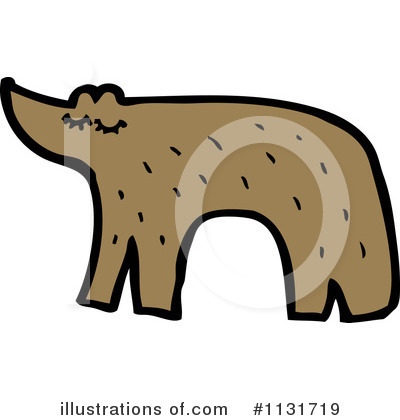 Royalty-Free (RF) Bear Clipart Illustration by lineartestpilot - Stock Sample #1131719