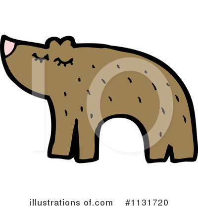 Royalty-Free (RF) Bear Clipart Illustration by lineartestpilot - Stock Sample #1131720
