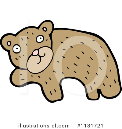 Royalty-Free (RF) Bear Clipart Illustration by lineartestpilot - Stock Sample #1131721