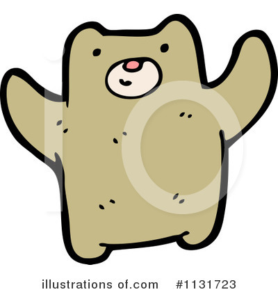 Royalty-Free (RF) Bear Clipart Illustration by lineartestpilot - Stock Sample #1131723