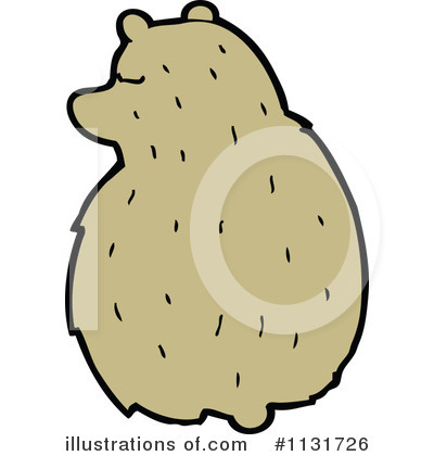 Royalty-Free (RF) Bear Clipart Illustration by lineartestpilot - Stock Sample #1131726