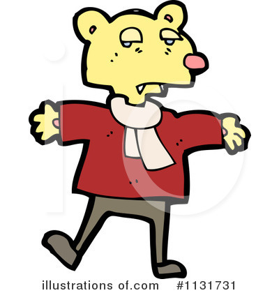 Royalty-Free (RF) Bear Clipart Illustration by lineartestpilot - Stock Sample #1131731