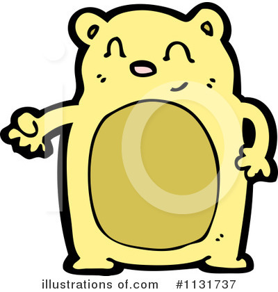 Royalty-Free (RF) Bear Clipart Illustration by lineartestpilot - Stock Sample #1131737