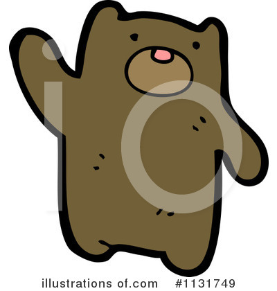Royalty-Free (RF) Bear Clipart Illustration by lineartestpilot - Stock Sample #1131749