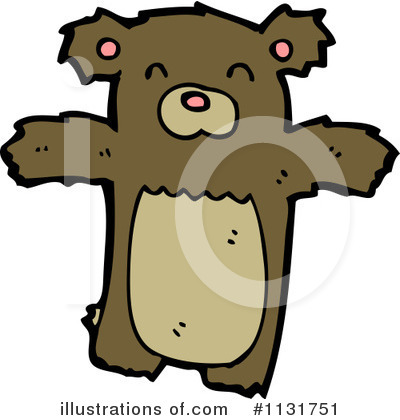 Royalty-Free (RF) Bear Clipart Illustration by lineartestpilot - Stock Sample #1131751