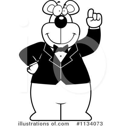 Royalty-Free (RF) Bear Clipart Illustration by Cory Thoman - Stock Sample #1134073