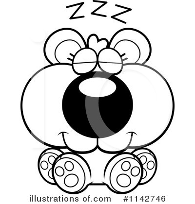 Royalty-Free (RF) Bear Clipart Illustration by Cory Thoman - Stock Sample #1142746