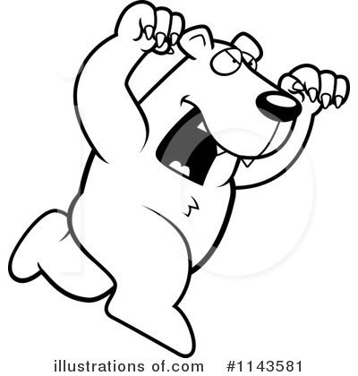 Royalty-Free (RF) Bear Clipart Illustration by Cory Thoman - Stock Sample #1143581