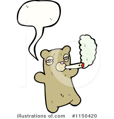 Royalty-Free (RF) Bear Clipart Illustration by lineartestpilot - Stock Sample #1150420