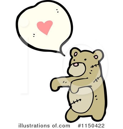 Royalty-Free (RF) Bear Clipart Illustration by lineartestpilot - Stock Sample #1150422