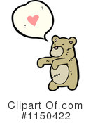 Bear Clipart #1150422 by lineartestpilot