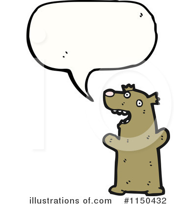 Royalty-Free (RF) Bear Clipart Illustration by lineartestpilot - Stock Sample #1150432