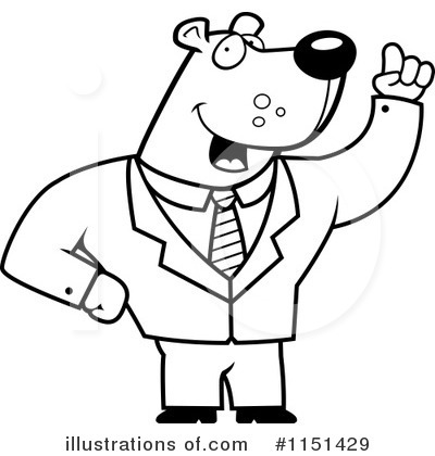 Royalty-Free (RF) Bear Clipart Illustration by Cory Thoman - Stock Sample #1151429