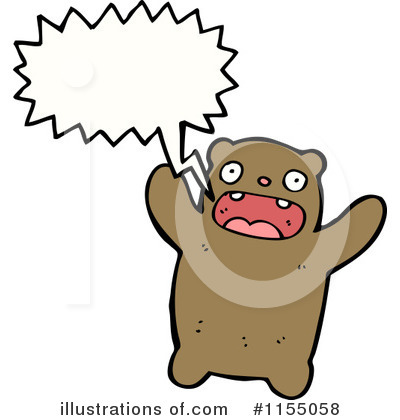 Royalty-Free (RF) Bear Clipart Illustration by lineartestpilot - Stock Sample #1155058