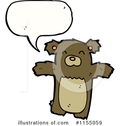 Royalty-Free (RF) Bear Clipart Illustration by lineartestpilot - Stock Sample #1155059