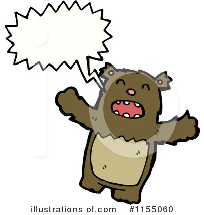 Royalty-Free (RF) Bear Clipart Illustration by lineartestpilot - Stock Sample #1155060