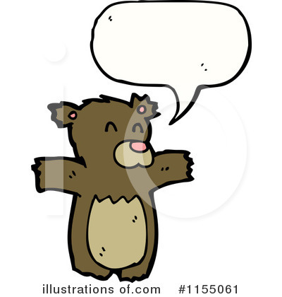 Royalty-Free (RF) Bear Clipart Illustration by lineartestpilot - Stock Sample #1155061