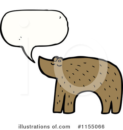 Royalty-Free (RF) Bear Clipart Illustration by lineartestpilot - Stock Sample #1155066