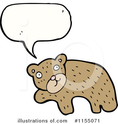 Royalty-Free (RF) Bear Clipart Illustration by lineartestpilot - Stock Sample #1155071