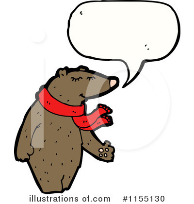 Royalty-Free (RF) Bear Clipart Illustration by lineartestpilot - Stock Sample #1155130