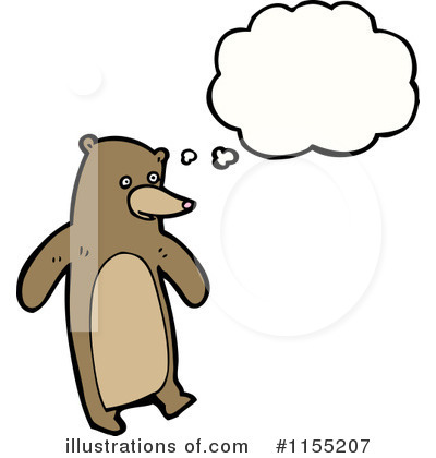 Royalty-Free (RF) Bear Clipart Illustration by lineartestpilot - Stock Sample #1155207