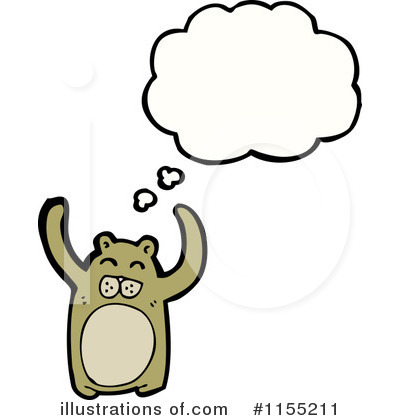 Royalty-Free (RF) Bear Clipart Illustration by lineartestpilot - Stock Sample #1155211