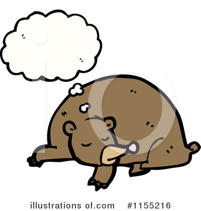 Royalty-Free (RF) Bear Clipart Illustration by lineartestpilot - Stock Sample #1155216