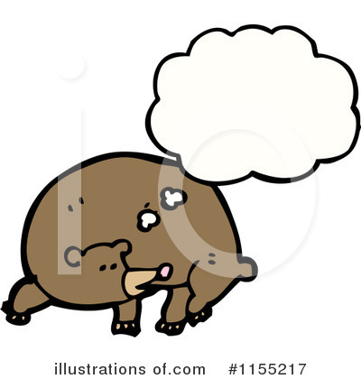 Royalty-Free (RF) Bear Clipart Illustration by lineartestpilot - Stock Sample #1155217