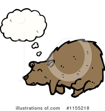 Royalty-Free (RF) Bear Clipart Illustration by lineartestpilot - Stock Sample #1155218