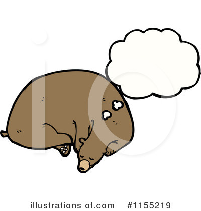 Royalty-Free (RF) Bear Clipart Illustration by lineartestpilot - Stock Sample #1155219