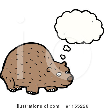Royalty-Free (RF) Bear Clipart Illustration by lineartestpilot - Stock Sample #1155228