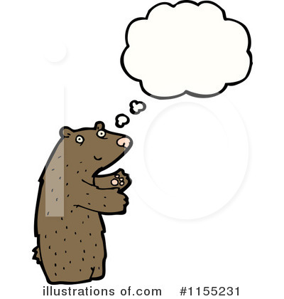 Royalty-Free (RF) Bear Clipart Illustration by lineartestpilot - Stock Sample #1155231