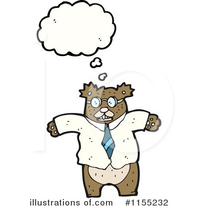 Royalty-Free (RF) Bear Clipart Illustration by lineartestpilot - Stock Sample #1155232