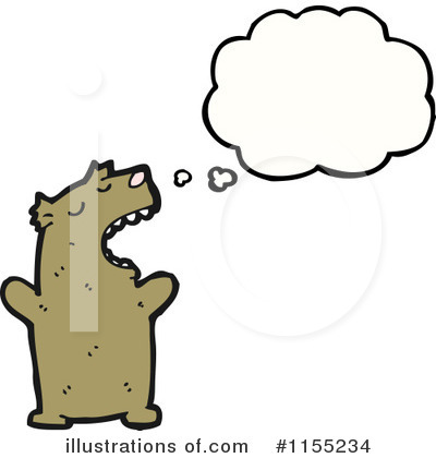 Royalty-Free (RF) Bear Clipart Illustration by lineartestpilot - Stock Sample #1155234