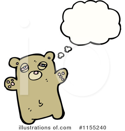 Royalty-Free (RF) Bear Clipart Illustration by lineartestpilot - Stock Sample #1155240