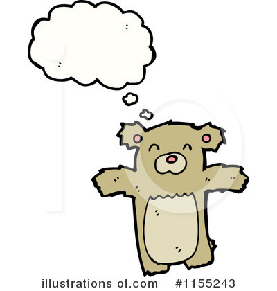 Royalty-Free (RF) Bear Clipart Illustration by lineartestpilot - Stock Sample #1155243