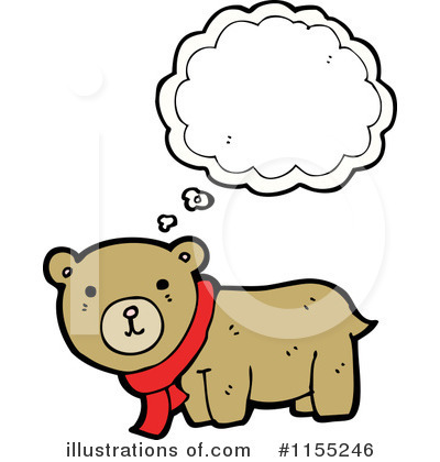 Royalty-Free (RF) Bear Clipart Illustration by lineartestpilot - Stock Sample #1155246