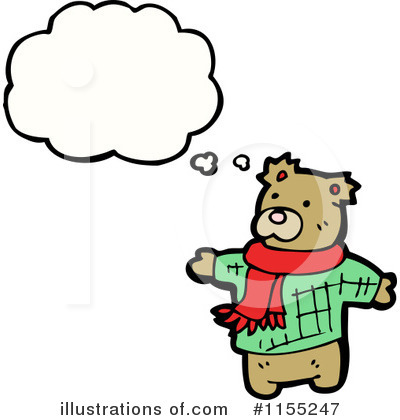 Royalty-Free (RF) Bear Clipart Illustration by lineartestpilot - Stock Sample #1155247