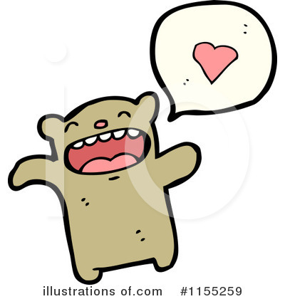 Royalty-Free (RF) Bear Clipart Illustration by lineartestpilot - Stock Sample #1155259