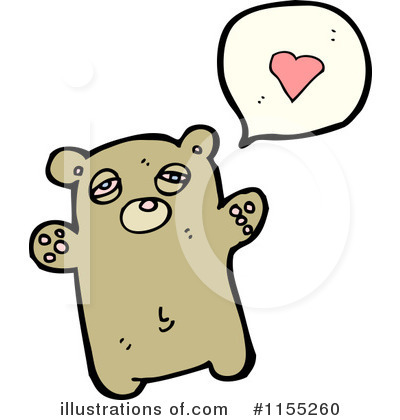 Royalty-Free (RF) Bear Clipart Illustration by lineartestpilot - Stock Sample #1155260