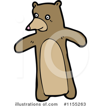 Royalty-Free (RF) Bear Clipart Illustration by lineartestpilot - Stock Sample #1155263