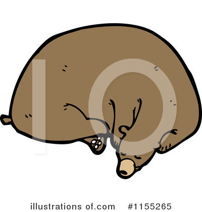 Royalty-Free (RF) Bear Clipart Illustration by lineartestpilot - Stock Sample #1155265