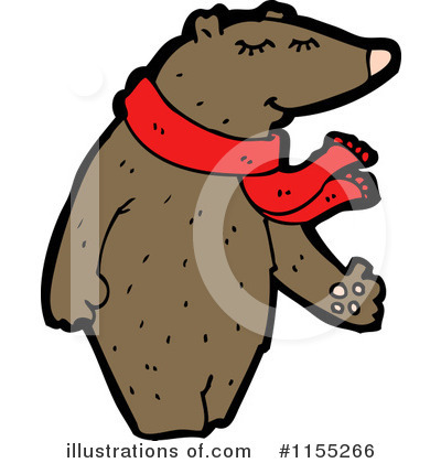 Royalty-Free (RF) Bear Clipart Illustration by lineartestpilot - Stock Sample #1155266